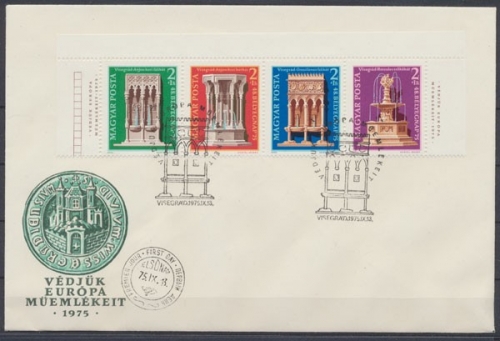 Ungarn, Michel Nr. 3060-3063 A, FDC