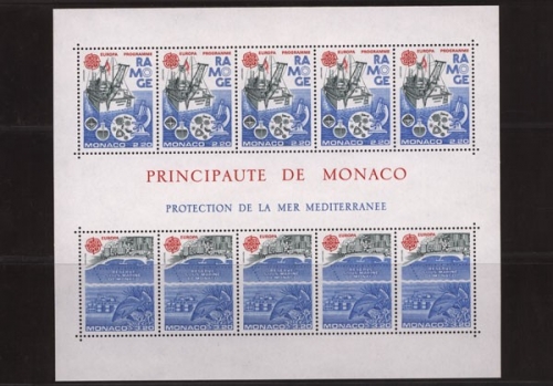 Monaco, MiNr. Block 32, postfrisch