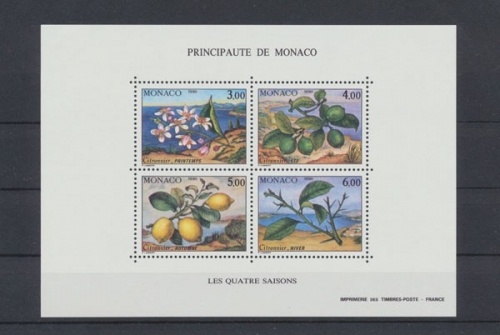 Monaco, MiNr. Block 49, postfrisch