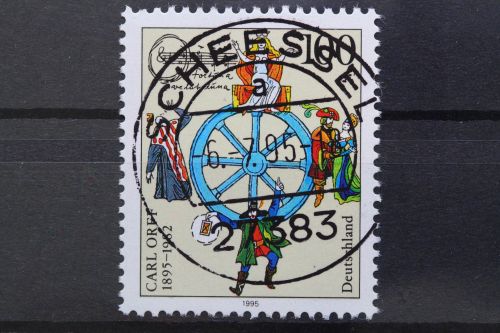 Deutschland (BRD), MiNr. 1806, zentrisch Scheessel, EST