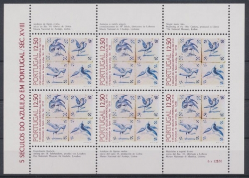 Portugal, MiNr. 1603 Kleinbogen, postfrisch