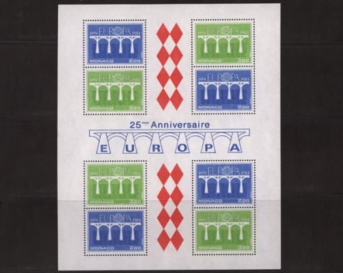 Monaco, Michel Nr. Block 26, postfrisch/MNH
