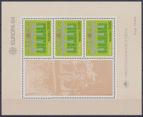 Madeira, MiNr. Block 5, postfrisch