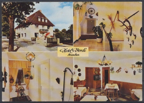 München, Hotel Verdi, Bes. M. und E. Knoll