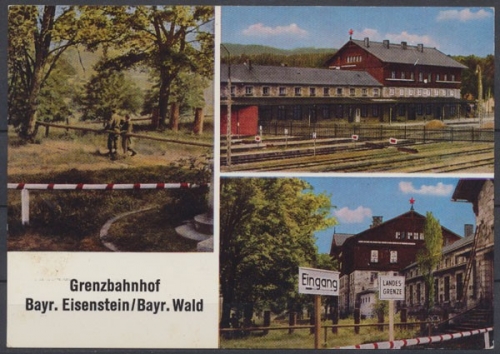 Bayerisch Eisenstein, Grenzbahnhof