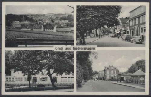 Hückeswagen, Ortsansichten, Bahnhofsverkaufsstand von Fritz Flosbach