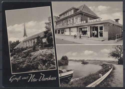 Neu-Darchau, an der Elbuferstraße