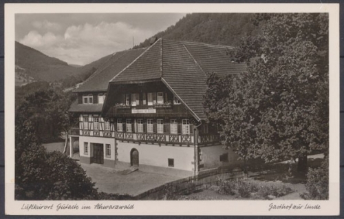 Gutach im Schwarzwald, Gasthof zur Linde