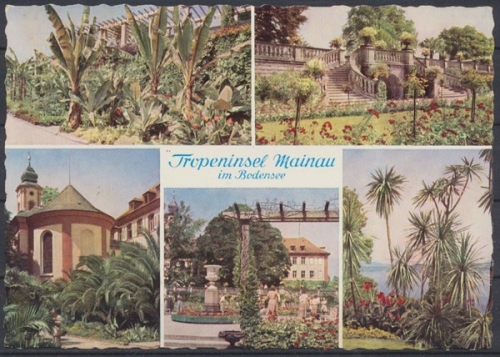 Insel Mainau im Bodensee, das tropische Pflanzenparadies