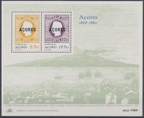 Azoren, Michel Nr. Block 1, postfrisch/MNH