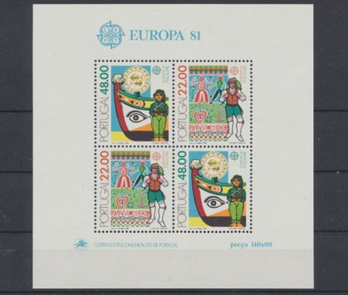 Portugal, MiNr. Block 32, postfrisch