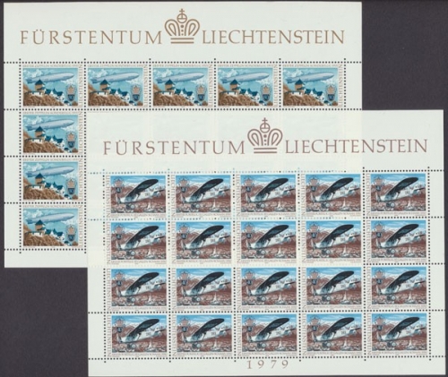 Liechtenstein, Michel Nr. 723-724 Bogen, postfrisch/MNH