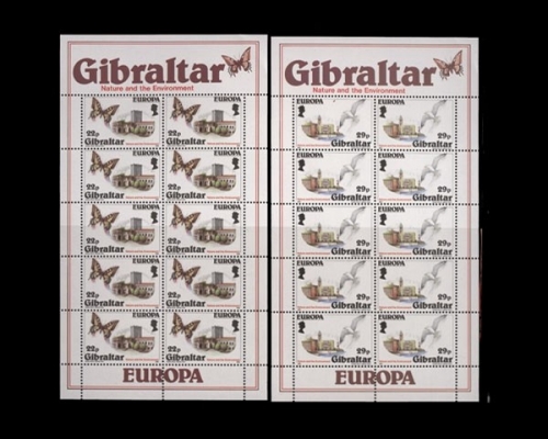 Gibraltar, Michel Nr. 503-504 KB, postfrisch/MNH