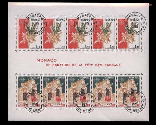Monaco, Michel Nr. Block 17, ESST