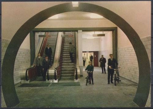 Rendsburg, Fußgängertunnel unter dem Nord-Ostsee-Kanal