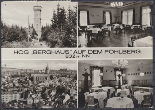 Annaberg-Buchholz, Pöhlberg, Restaurant