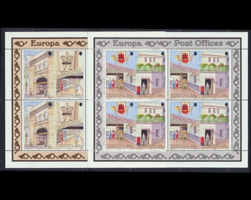 Gibraltar, Michel Nr. 590-593 KB, postfrisch/MNH
