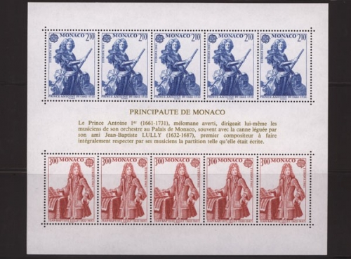 Monaco, MiNr. Block 28, postfrisch