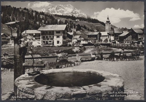 Lech a. Arlberg, Ortsansicht mit Karhorn
