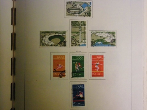 Deutschland 1970-1997, gestempelte und teils postfrische Sammlung
