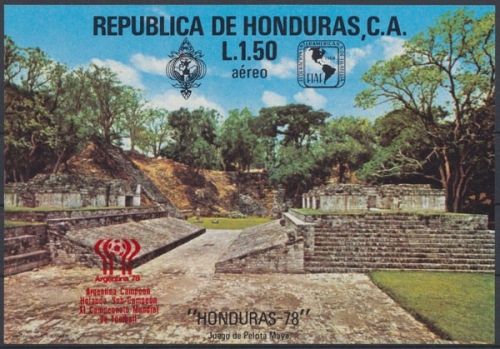 Honduras, Fußball, MiNr. Block 31, postfrisch