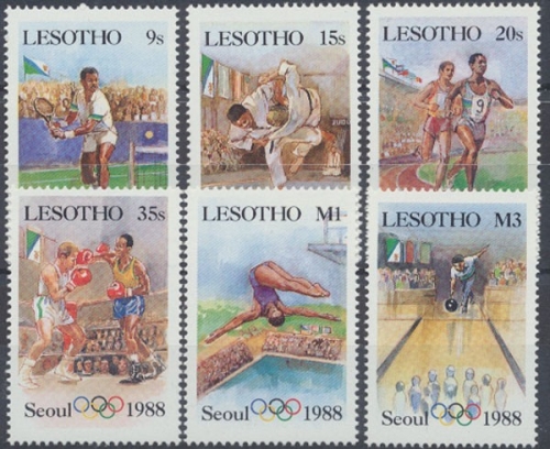 Lesotho, MiNr. 622-627, postfrisch