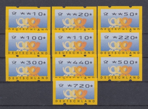 Deutschland, MiNr. MiNr. 3 Type 3 TS 2, postfrisch