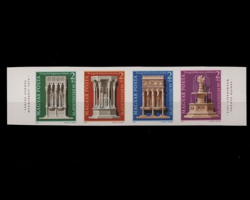 Ungarn, MiNr. 3060-3063 B Viererstreifen, postfrisch