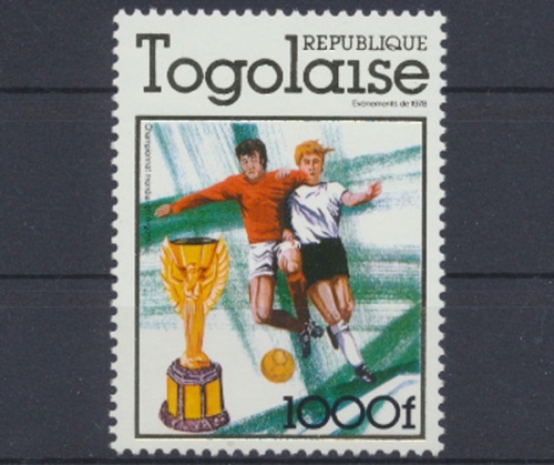 Togo, Fußball, MiNr. 1282 A, postfrisch