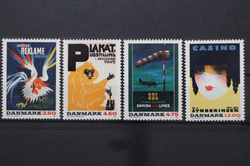 Dänemark, MiNr. 1012-1015, postfrisch