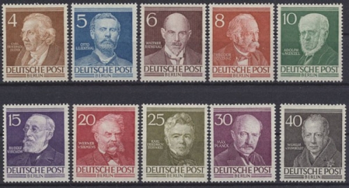 Berlin, MiNr. 91-100, postfrisch