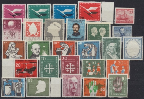 Deutschland (BRD), Partie mit postfrischen Marken, MNH