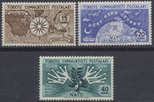 Türkei, MiNr. 1388-1390, postfrisch