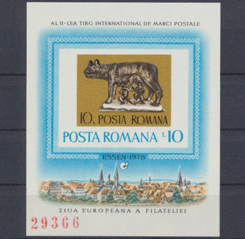 Rumänien, MiNr. Block 155, postfrisch