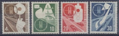 Deutschland (BRD), MiNr. 167-170, postfrisch