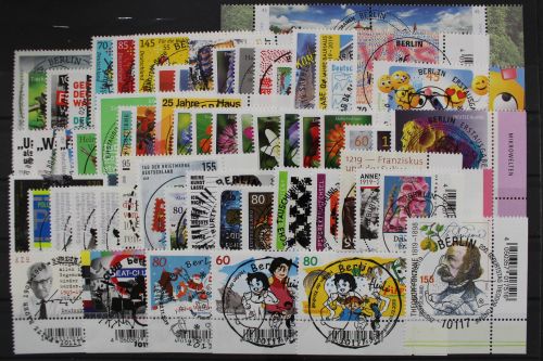 Deutschland (BRD), MiNr. 3433-3508, Jahrgang 2019, Ecke re. unten, ESST