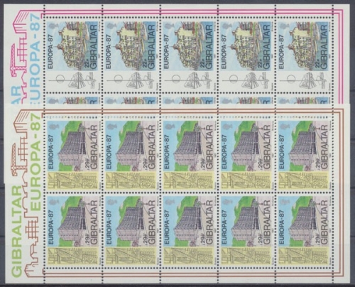 Gibraltar, Michel Nr. 519-520 KB, postfrisch