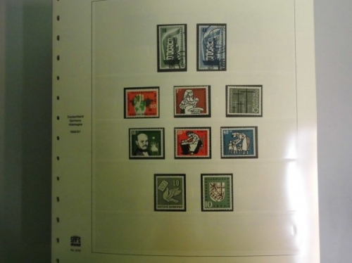 Deutschland (BRD) 1956-1997, postfrische Teilsammlung