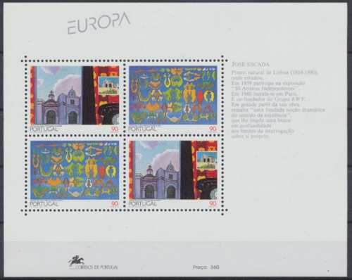 Portugal, MiNr. Block 93, postfrisch