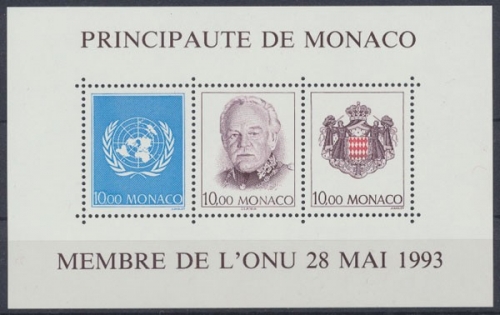 Monaco, MiNr. Block 60, postfrisch