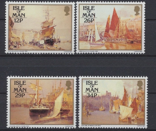 Insel Man, Schiffe, MiNr. 331-334, postfrisch