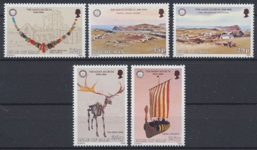 Insel Man, Michel Nr. 302-306, postfrisch / MNH