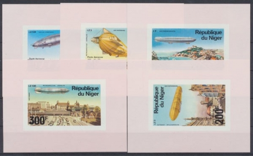 Niger, Michel Nr. 522-526 Blöcke B, postfrisch / MNH