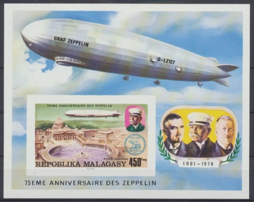 Madagaskar, Michel Nr. Block 11 B, postfrisch / MNH
