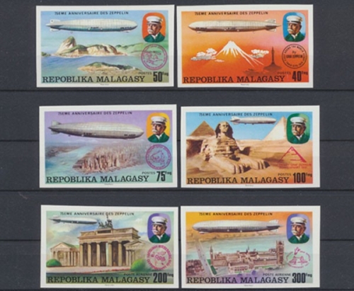 Madagaskar, Michel Nr. 783-788 B, postfrisch / MNH