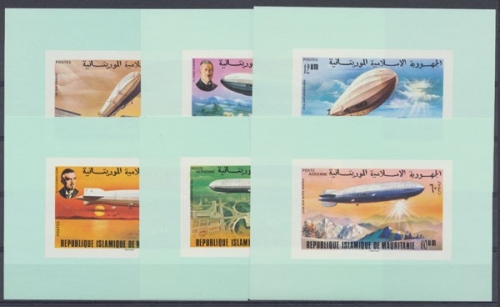 Mauretanien, Michel Nr. 539-544 B Blöcke, postfrisch / MNH