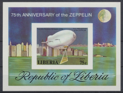 Liberia, Michel Nr. Block 89 B, postfrisch / MNH