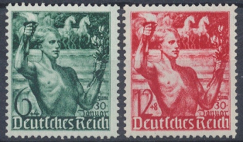 Deutsches Reich, MiNr. 660-661, postfrisch