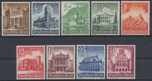 Deutsches Reich, MiNr. 751-759, postfrisch