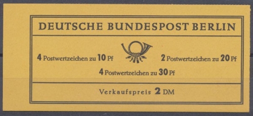 Berlin, MiNr. MH 5 d, postfrisch